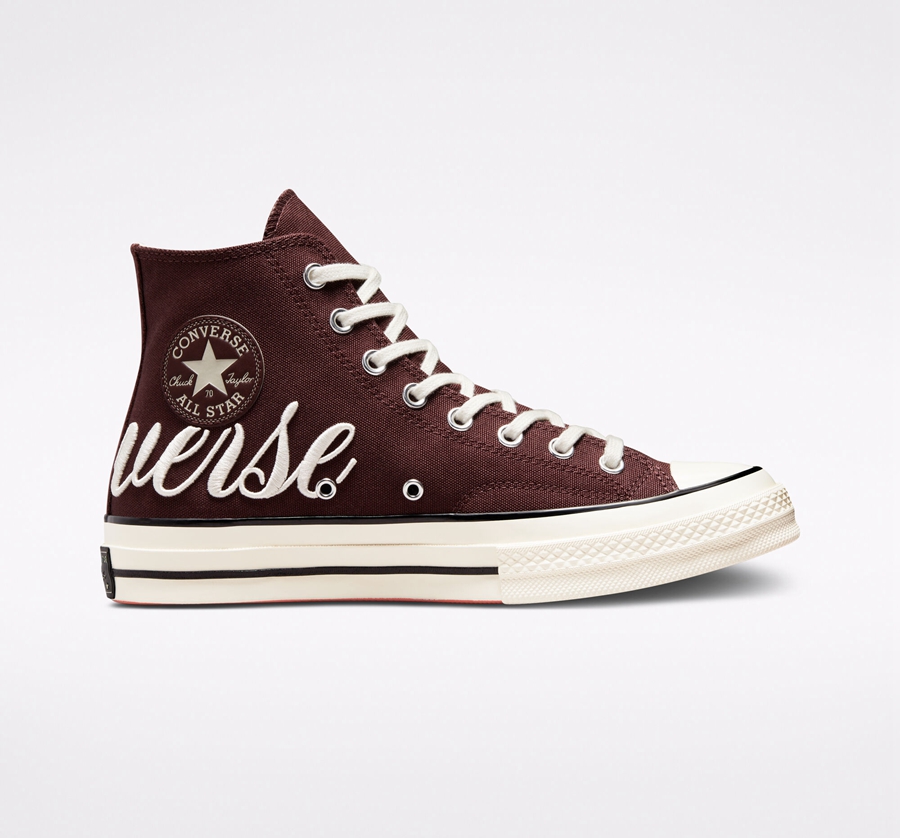 Converse Chuck 70 Embroidered Logo Bordove | A26822I