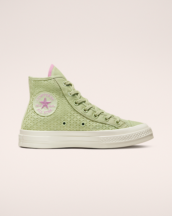 Converse Chuck 70 Letne Jaquard Vysoke Top Svetlo Zelene | A74226L