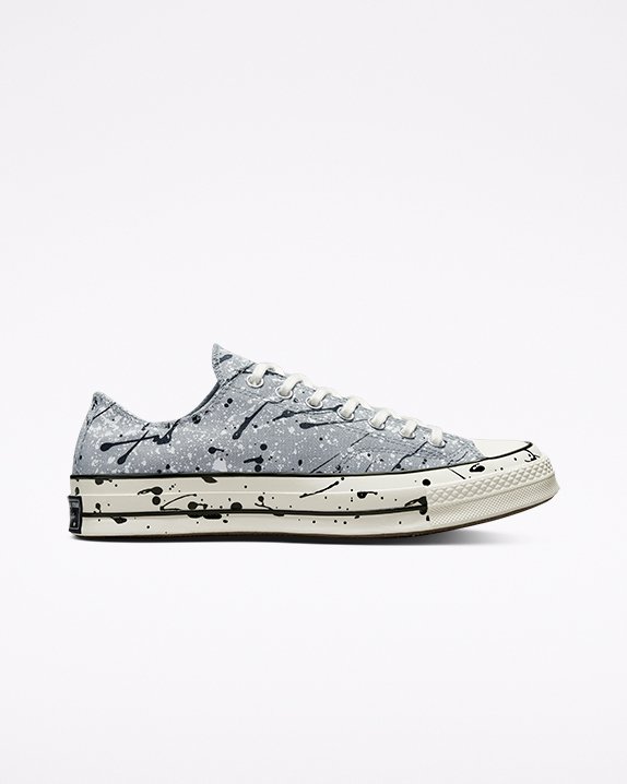 Converse Chuck 70 Paint Splatter Nizke Top Siva | A45762D