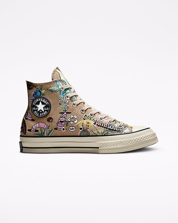 Converse Chuck 70 Plant Love Vysoke Top Hnedožltý | A99647P