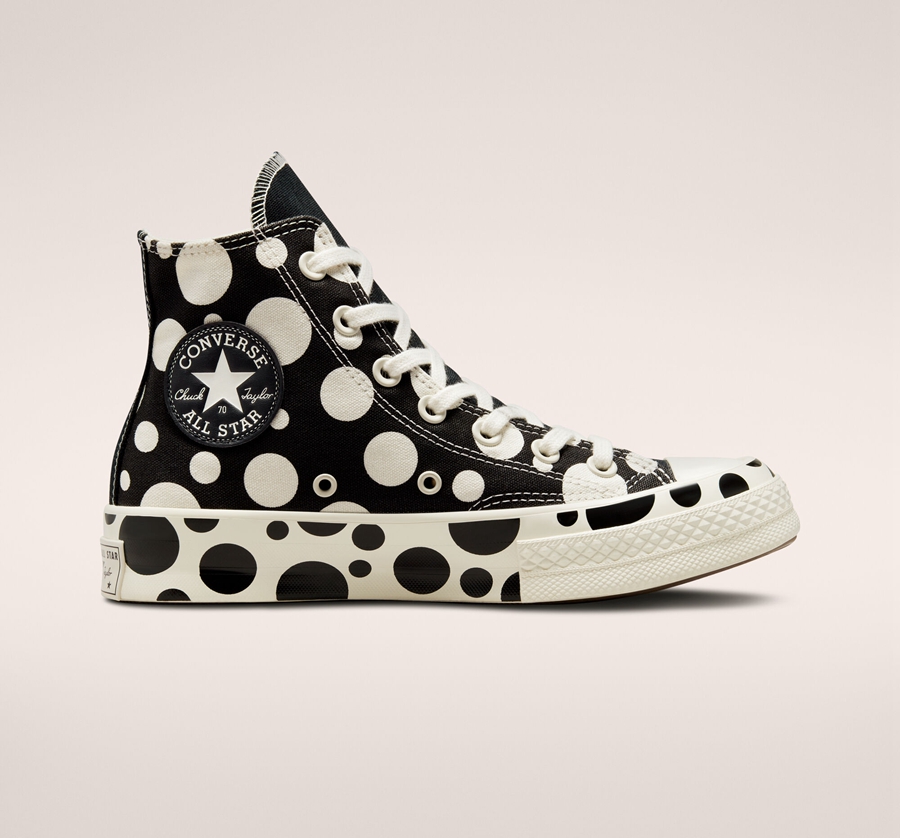 Converse Chuck 70 Polka Dots Čierne | A72610C