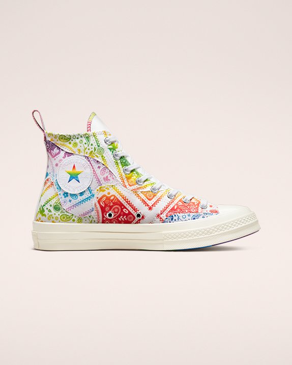 Converse Chuck 70 Pride Vysoke Top Biele | A65245C