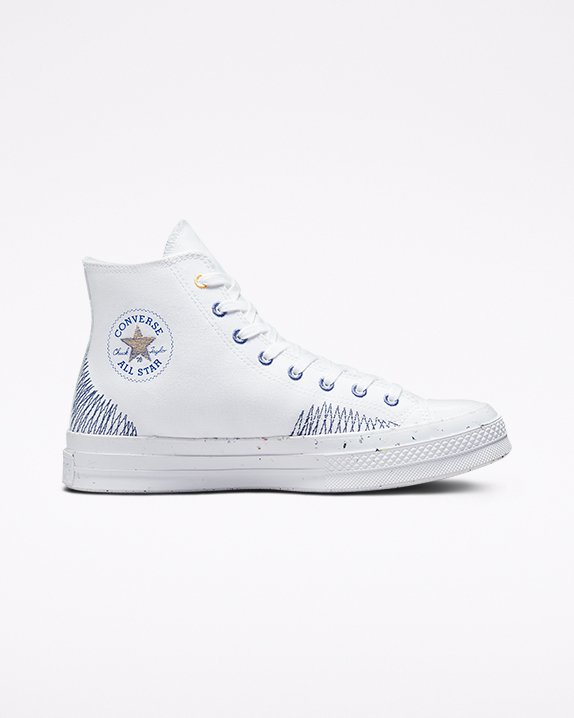Converse Chuck 70 Renew Redux Vysoke Top Biele | A36189Y