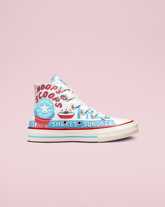Converse Chuck 70 Sweet Scoops Vysoke Top Biele | A52920L