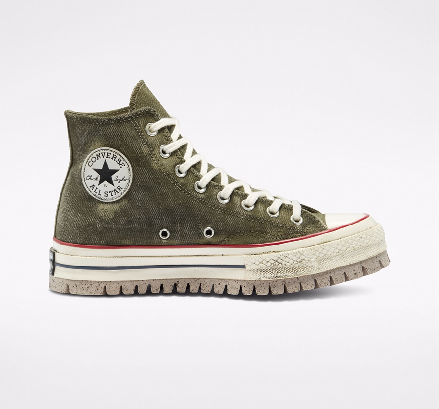 Converse Chuck 70 Trek Smoke In Olivovo Zelená | A51018W