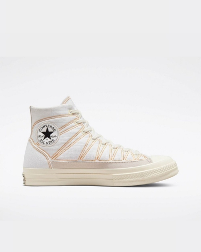 Converse Chuck 70 Turisticke Stitched Vysoke Top Biele | A99942L