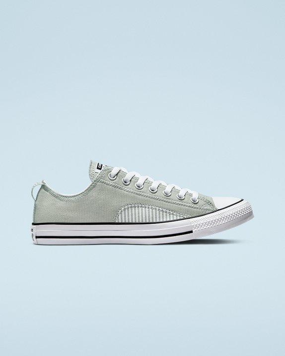 Converse Chuck Taylor All Star Hickory Stripe Nizke Top Siva | A84720V