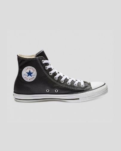 Converse Chuck Taylor All Star Klasické Kožené Vysoke Top Čierne | A52016B