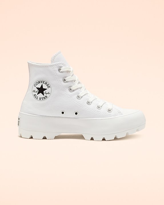 Converse Chuck Taylor All Star Lugged Vysoke Top Biele | A58008S