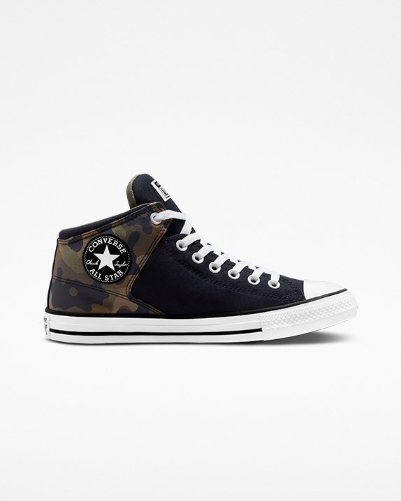 Converse Chuck Taylor All Star Vysoke Street Stredne Čierne | A94094F