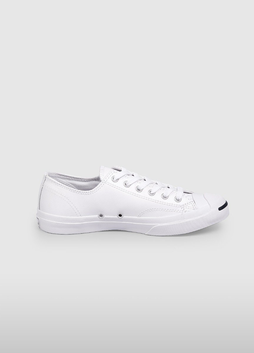 Converse Jack Purcell Kožené Nizke Top Biele | A48508N