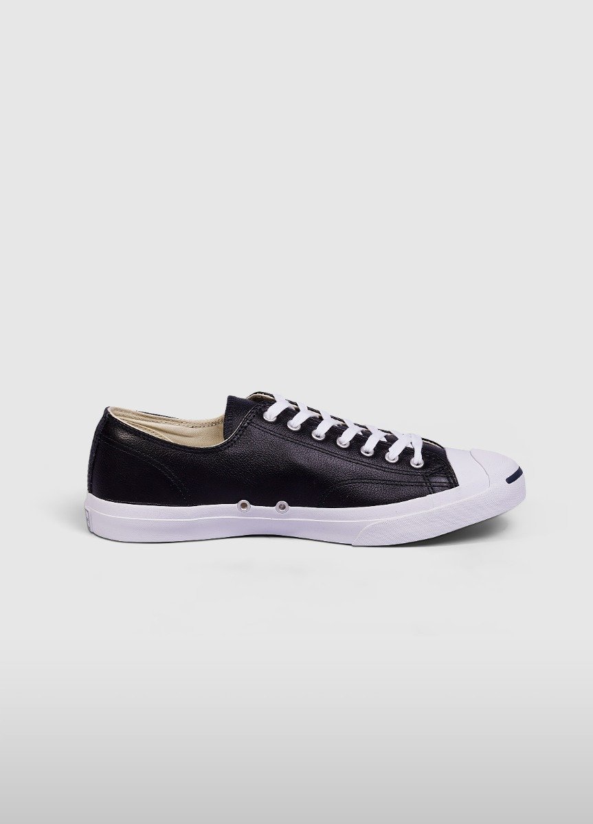 Converse Jack Purcell Kožené Nizke Top Čierne | A30605J