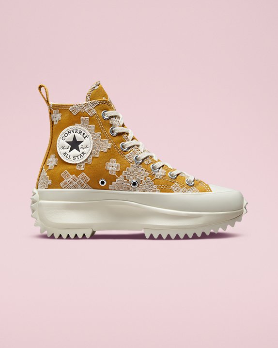 Converse Run Star Hike Festival Vysoke Top Zlate | A31152G