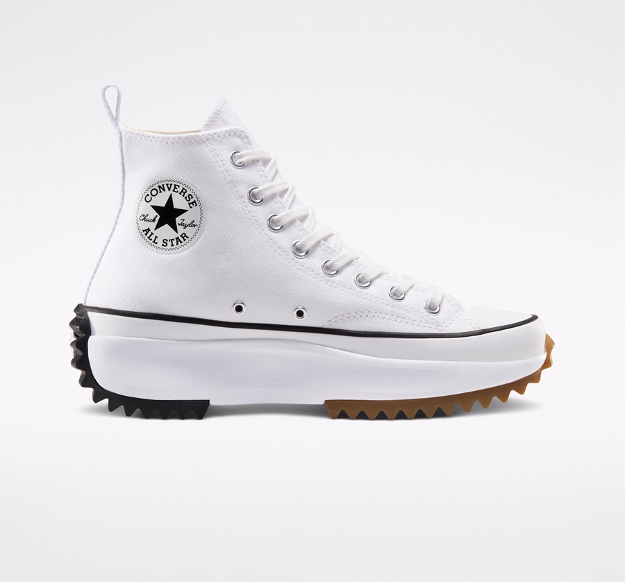 Converse Run Star Hike Platforme Biele | A34181I