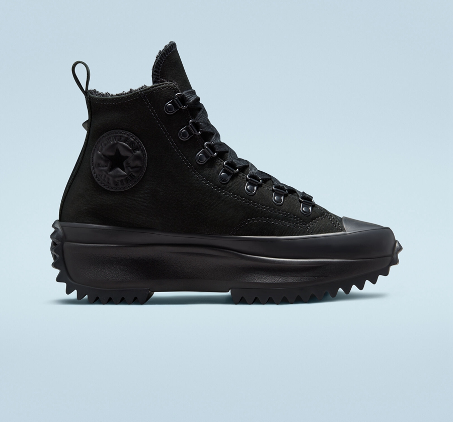Converse Run Star Hike Platforme Monochrome Čierne | A77667V