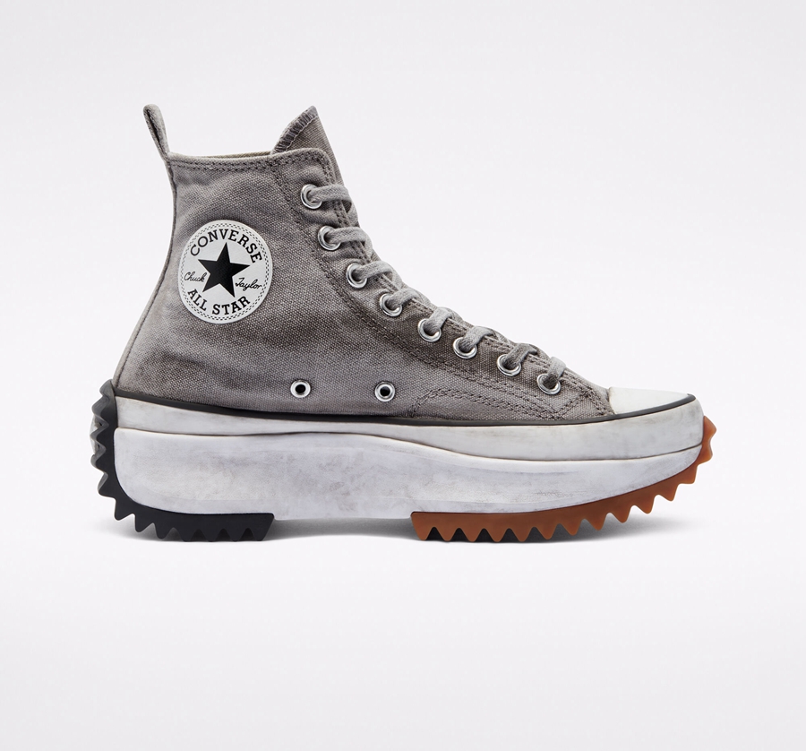 Converse Run Star Hike Platforme Smoked Platene Siva | A81518X