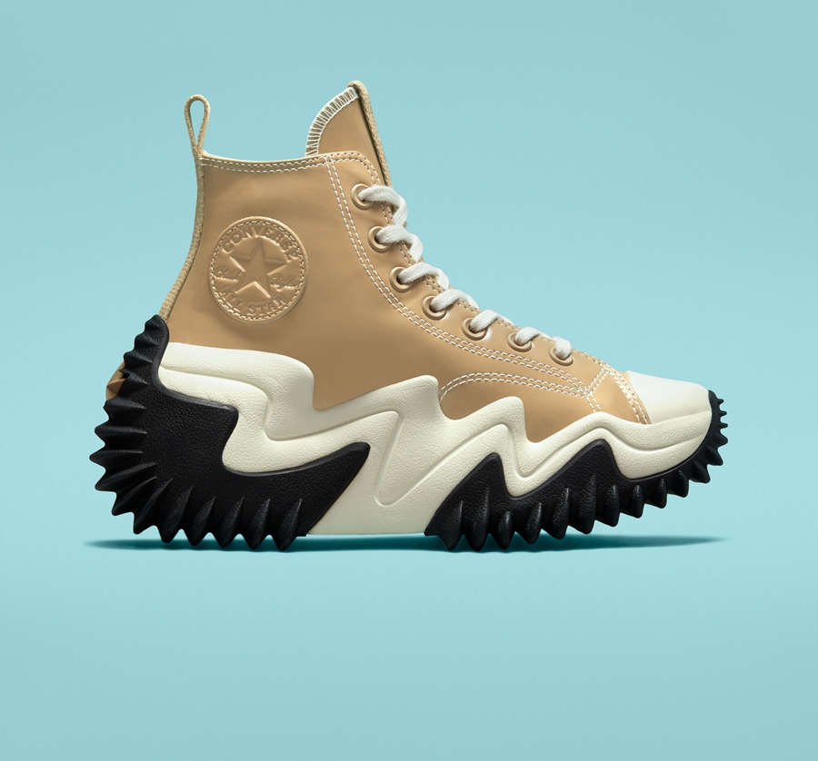 Converse Run Star Motion Platforme Hnedožltý | A39264H