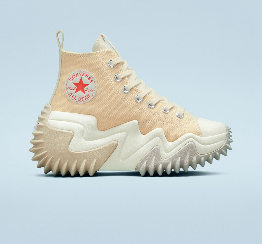 Converse Run Star Motion Platforme Hnedožltý | A68898A