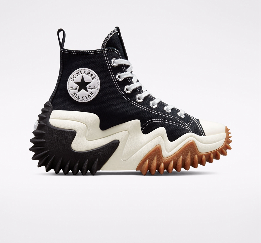 Converse Run Star Motion Platforme Čierne | A18712L