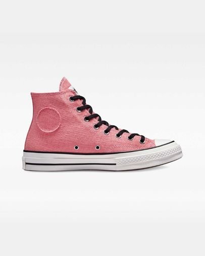Converse x Stussy Chuck 70 Vysoke Top Ruzove | A41540L