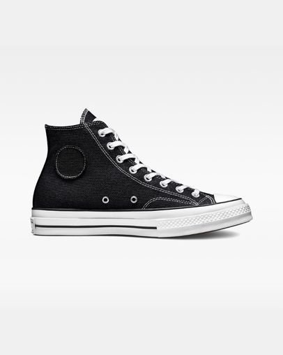 Converse x Stussy Chuck 70 Vysoke Top Čierne | A10363T